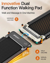 Carica l'immagine nel visualizzatore di Gallery, Tapis Roulant Pieghevole 2 in 1 con Display LED
