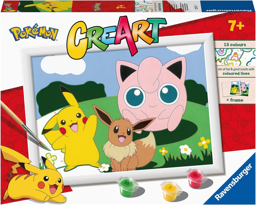 23571 Ravensburger CreArt Serie D licensed - Pokémon classics