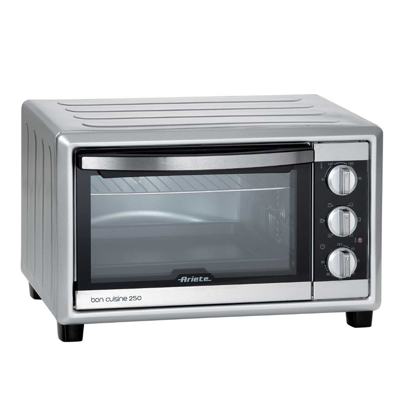 Ariete Bon Cuisine 250 (0984) - Forno Elettrico Ventilato - 25L - 6 Posizioni Cottura - Timer 60 Min - 1500W