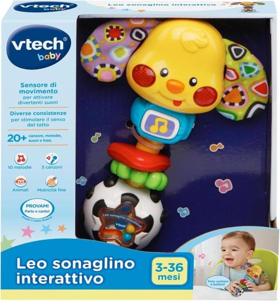 80-184707 'VTECH 'Leo il Sonaglino interattivo