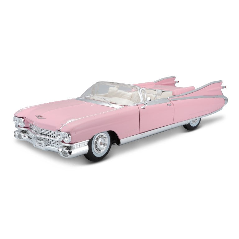 10-36813 Bburago Maisto - 1959 Cadillac Eldorado Biarritz - 1:18 - rosa