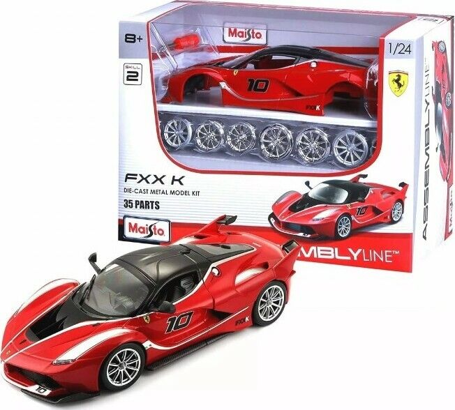 39132 BBurago Maisto Model kit - Ferrari FXX K - 1:24 - rosso