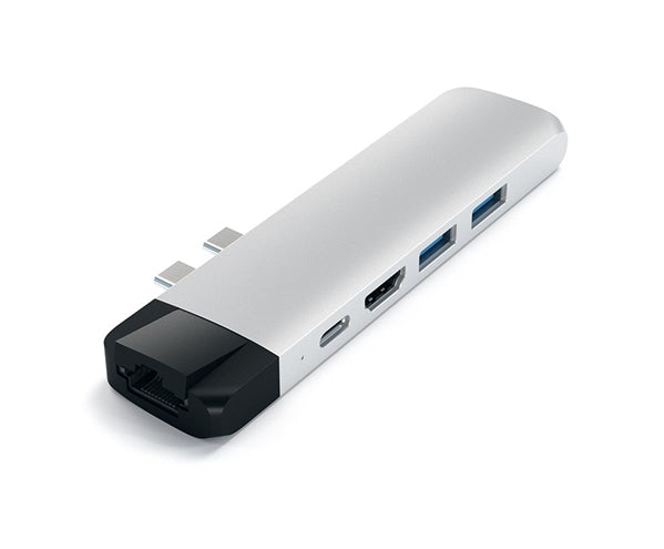 Pro Hub Usb-C Con Ethernet + Hdmi 4K Silver