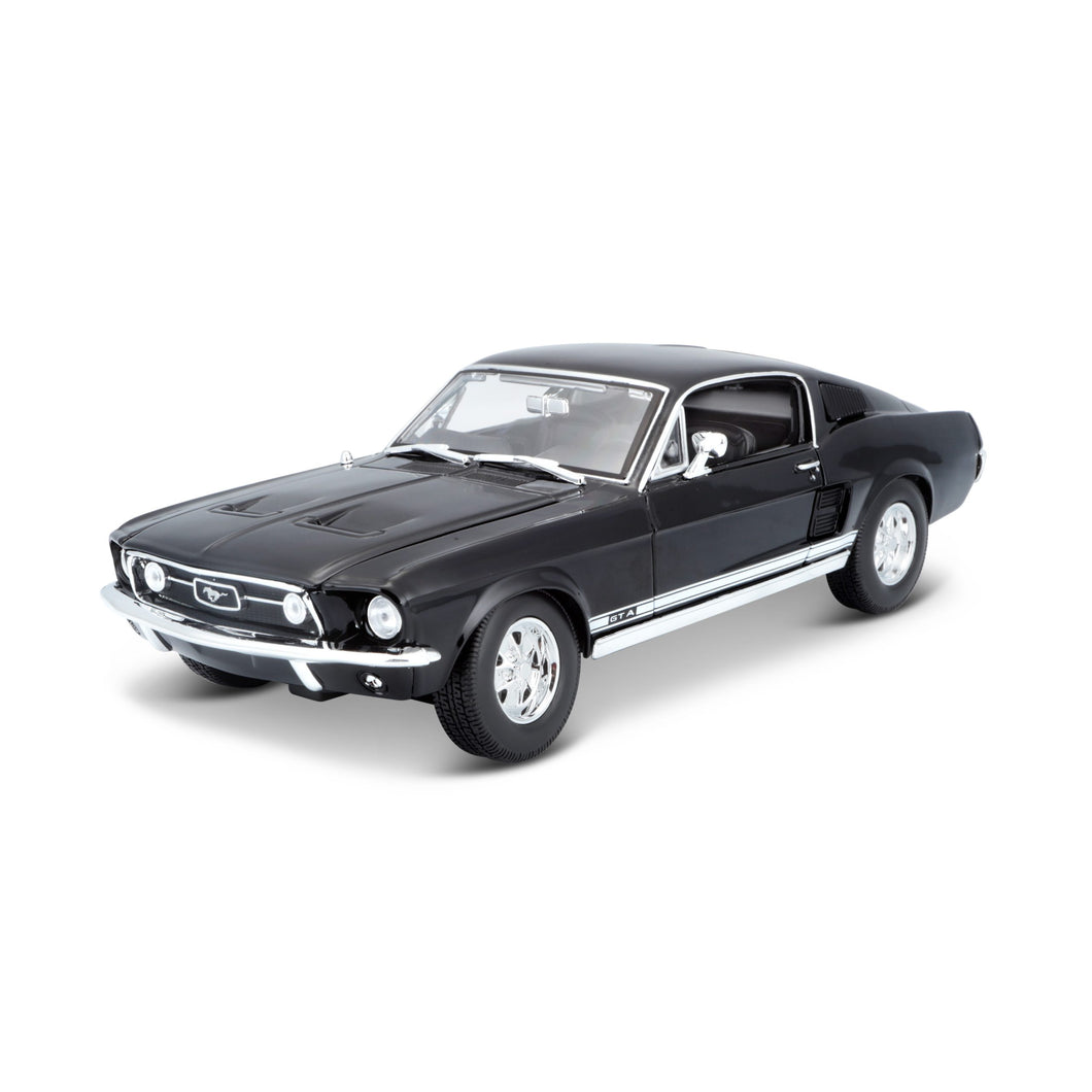 10-31166 BK - Bburago Maisto - 1:18 - 1967 Ford Mustang Fastback - Nera