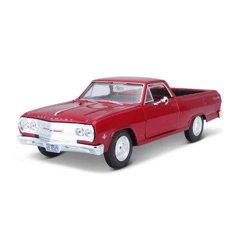 10-31977 - Bburago Maisto - 1:25 - 1965 Chevrolet El Camino - Rosso Metallizzato