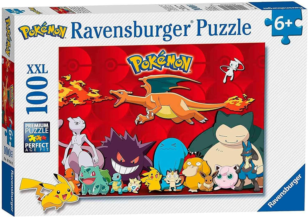 10934 Ravensburger Puzzle - Pokémon - 100 pezzi XXL