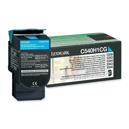 Lexmark C540 C540H1Cg Toner Ciano Hc Ret