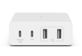 Alimentatore Gan 108W Con Porte 2X Usb-C + 2X Usb-A