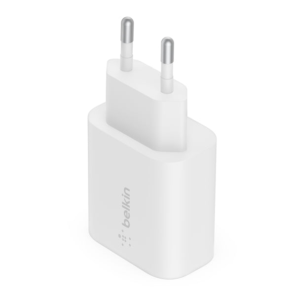 Caricabatterie Da Parete Con Pps Porta Usb-C Pd 25W 1M C-Ltg- Bianco