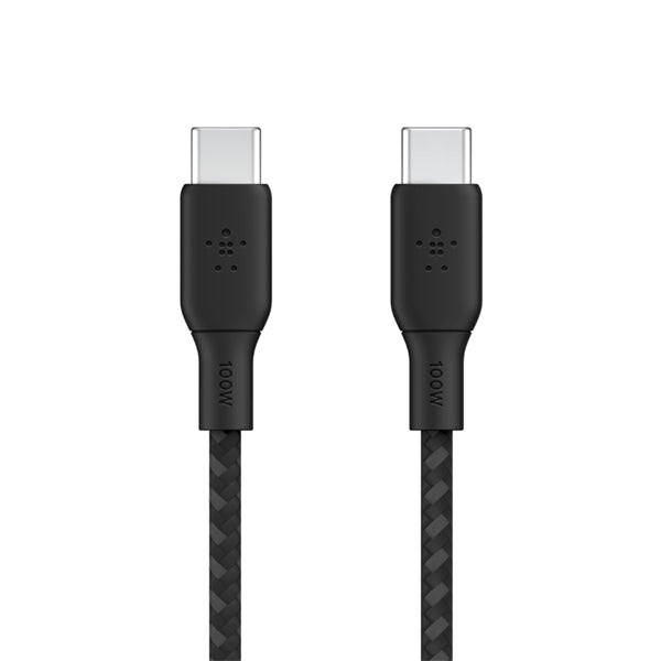 Cavo Intrecciato 100W Usb-C To Usb-C  2M - Nero