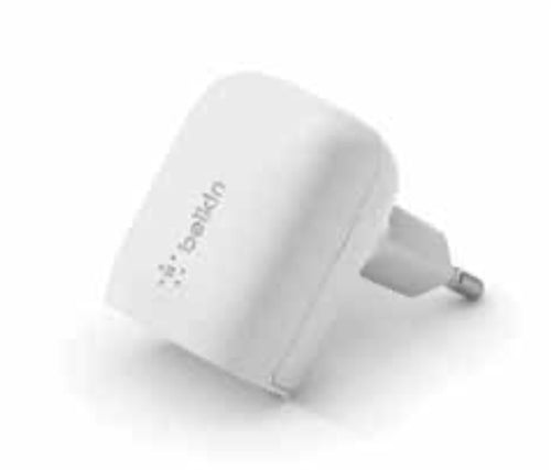 Caricabatterie Da Parete Con Pps Porta Usb-C Pd 20W - Bianco