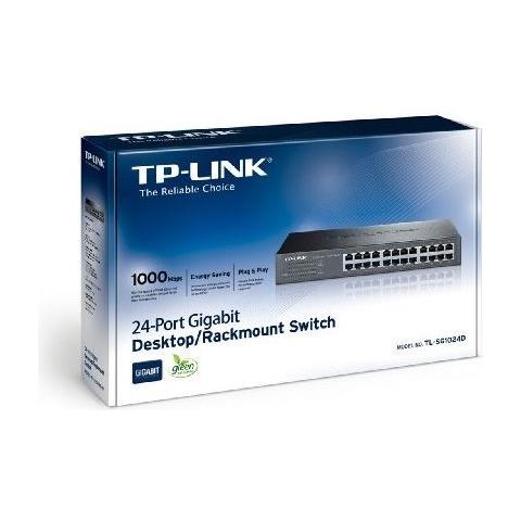 Switch Tp-Link Tl-Sg1024D - 24 Porte 10/100/1000