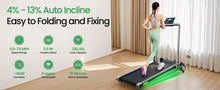 Carica l'immagine nel visualizzatore di Gallery, Tapis roulant Walking Pad con inclinazione automatica
