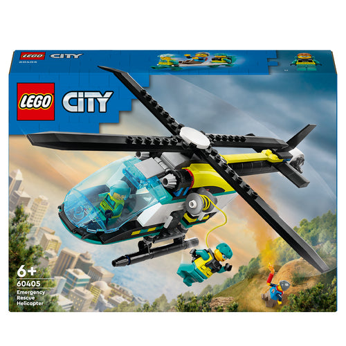 60405 LEGO City Great Vehicles Elicottero di soccorso di emergenza