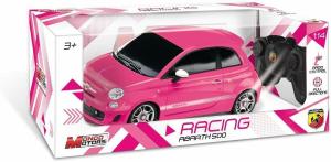 Auto R/C 1/14 Fiat 500 Abarth Rosa