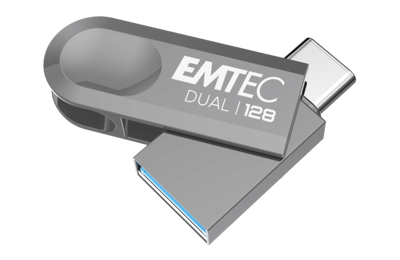 Emtec Dual Usb3.2 To Type-C D280 128Gb