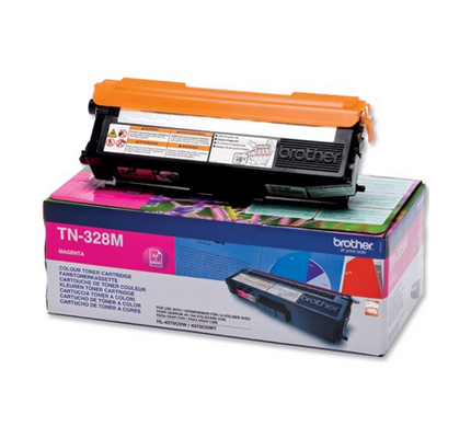 Brother Tn-328M Toner Magenta