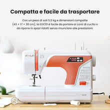 Carica l'immagine nel visualizzatore di Gallery, Macchina da cucire EOC01
