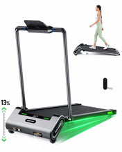 Carica l'immagine nel visualizzatore di Gallery, Tapis roulant Walking Pad con inclinazione automatica
