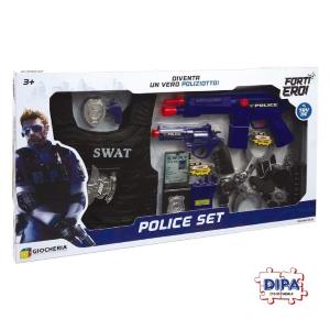 Playset Polizia C/Acc E  Giubbotto Antiproiettili