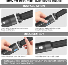 Carica l'immagine nel visualizzatore di Gallery, Styler Ukliss per capelli 7 in 1
