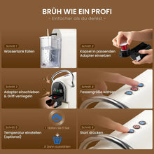 Carica l'immagine nel visualizzatore di Gallery, Macchinetta Caffe Magician1 Mini 5in1
