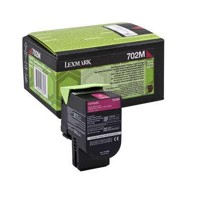 Lexmark 702M 70C20M0 Toner M Return 1K