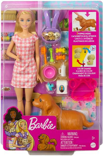 Barbie Bionda Cuccioli Appena Nati