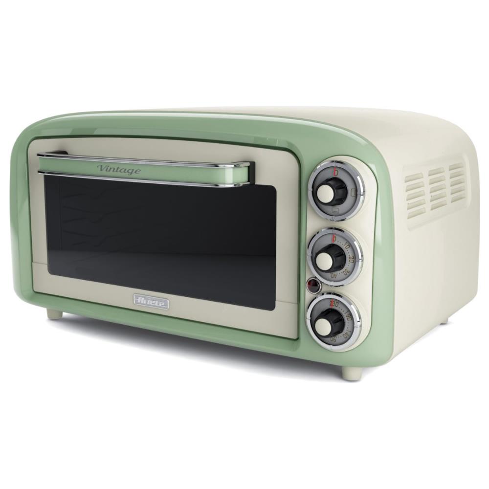 Ariete Forno Vintage Verde (0979/04)  18L  3 Posizioni Cottura  Timer 60 Min  1380W