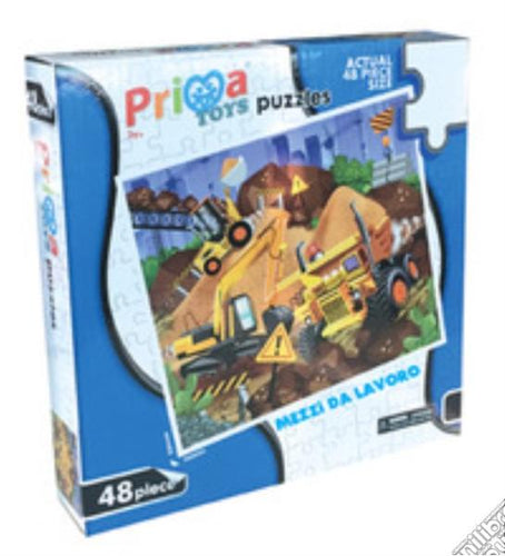 Puzzle Prima Toys - Mezzi Da Lavoro