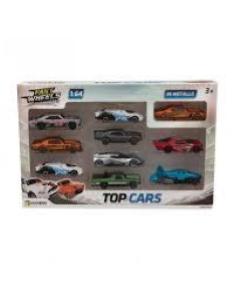 Set 8 Automodelli 1:64 Diecast Retrocarica