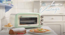 Carica l'immagine nel visualizzatore di Gallery, Ariete Forno Vintage Verde (0979/04)  18L  3 Posizioni Cottura  Timer 60 Min  1380W
