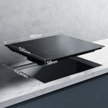 Carica l'immagine nel visualizzatore di Gallery, Piano Cottura a Induzione 3 Zone 6200 W
