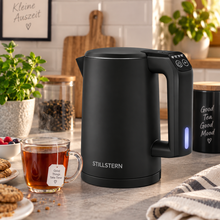 Carica l'immagine nel visualizzatore di Gallery, Stillstern Bollitore Elettrico 1,7L con Controllo Temperatura 40-55-70-85-100°C, 2200W, Mantenimento Calore 12h, Beccuccio Precisione Acciaio Inox
