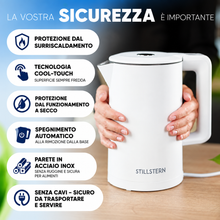 Carica l'immagine nel visualizzatore di Gallery, Stillstern Bollitore Turbo-Heat "PURE" snow white
