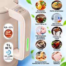 Carica l'immagine nel visualizzatore di Gallery, Stillstern Bollitore Turbo-Heat "PURE" beige
