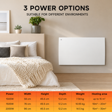 Carica l'immagine nel visualizzatore di Gallery, Radiatore Elettrico 1000W
