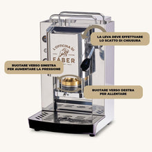 Carica l'immagine nel visualizzatore di Gallery, Faber Pro Total Inox Basic  Macchina Per Caffe''  Pressacialda In Ottone  Elettrovalvola E Termostato 95  Telaio In Acciaio
