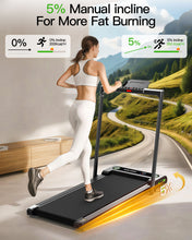 Carica l'immagine nel visualizzatore di Gallery, Tapis roulant pieghevole 2 in 1 con display LED
