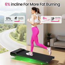 Carica l'immagine nel visualizzatore di Gallery, Tapis roulant elettrico con inclinazione manuale 6%
