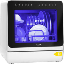 Carica l'immagine nel visualizzatore di Gallery, Lavastoviglie portatile HAVA R09 2025 3 coperti, senza installazione, serbatoio 5L, 8 programmi, classe D
