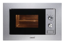 Carica l'immagine nel visualizzatore di Gallery, Microonde da Incasso 20L con Grill 1000W CATA MC 20 IX – Acciaio Inox 60 cm
