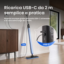 Carica l'immagine nel visualizzatore di Gallery, Lavapavimenti Elettrico con Sistema a Doppio Serbatoio
