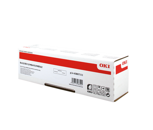 Oki 45807111 Toner Nero 12K