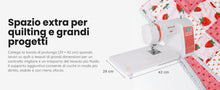 Carica l'immagine nel visualizzatore di Gallery, Macchina da cucire computerizzata EOC02
