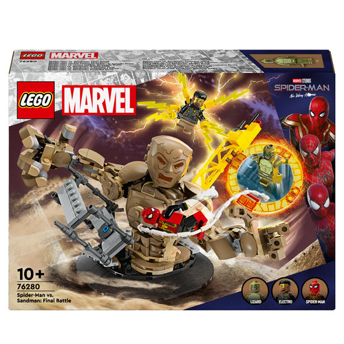 76280 LEGO Super Heroes Marvel Spider-Man vs. Uomo sabbia: Battaglia finale