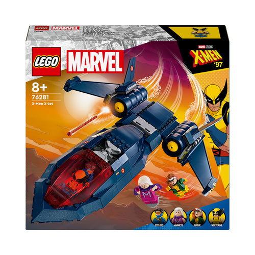 76281 LEGO Super Heroes Marvel X-Jet di X-Men