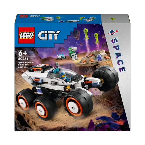 60431 LEGO City Space Rover esploratore spaziale e vita aliena