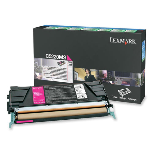 Lexmark C522 C5220Ms Toner Magenta Retur