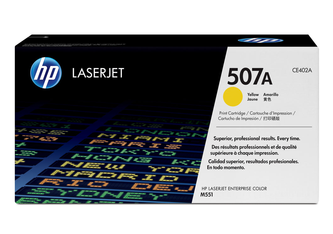 Hp Ce402A N507A Toner Giallo